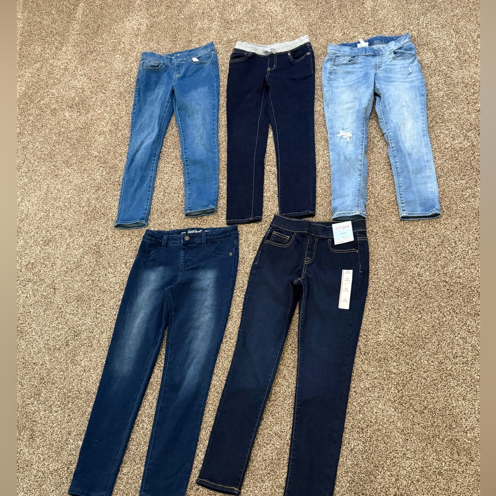 Cat & Jack Skinny Jeans in Blue Shades